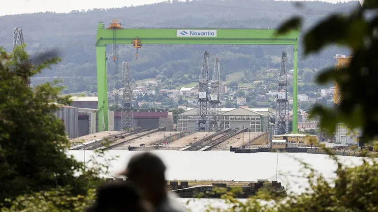 Navantia y Windar firman su tercer encargo de «monopiles» en Fene en menos de un año.