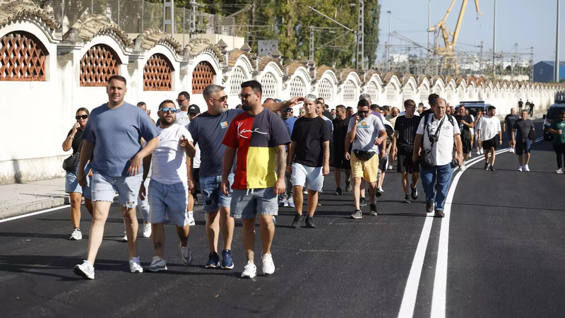 Cuarto día de huelga indefinida del metal en Cádiz