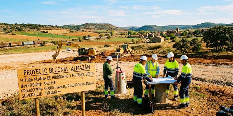 Proyecto Begonia: Soria prepara una planta de hidrógeno y metanol verde de 652 millones con 43.000 toneladas al año